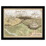 The Land of Istoria Print (Framed)